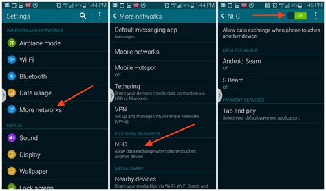 can you write nfc cards with a galaxy s5|nfc on samsung galaxy s5.